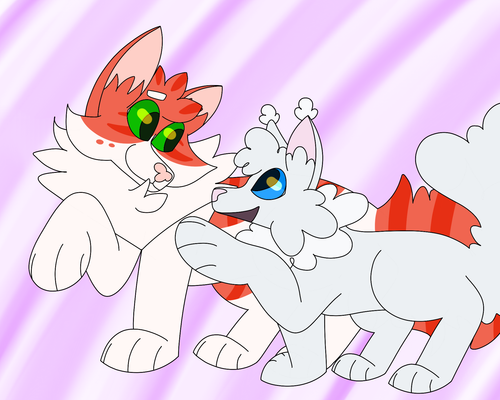 Flamecloud and Floofybear attack.png