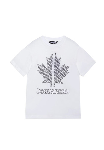 dsquared kids t shirt bianca iconica bambino a.jpg