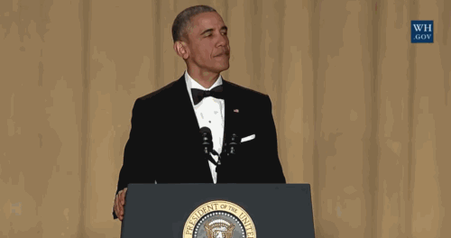 Barack Obama drops the mic.gif