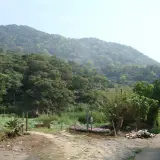 半嶺水圳步道眺紗帽山