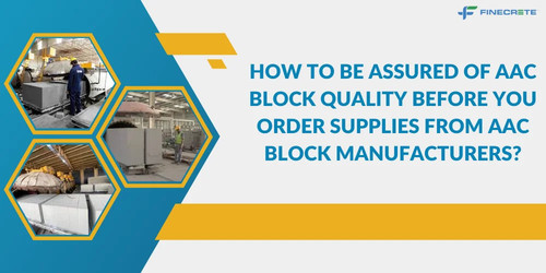 Looking for AAC block manufacturers in Jammu and Kashmir? Learn how to ensure top-notch AAC block quality before placing your order for construction. Visit our website to know more.

Click Here: https://bit.ly/3OabyyU