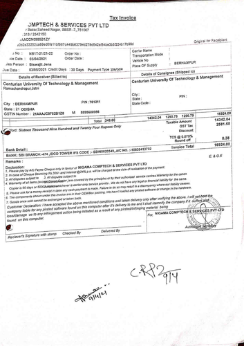 3 Bills of purchase of computerpage 167.png