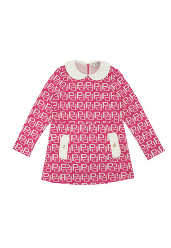 pinko up kids abito allover fucsia bambina a.jpg