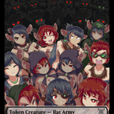 (Token) Rat Army medium