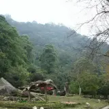 0004 石門水庫遠眺溪洲山稜線