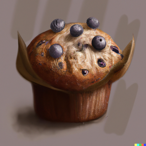 Blueberry Muffin Art Print.png