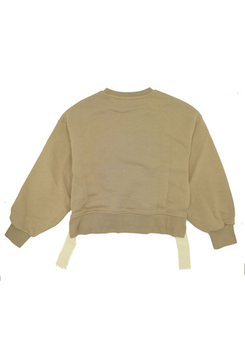 pinko up baby felpa beige logo bambina b.jpg