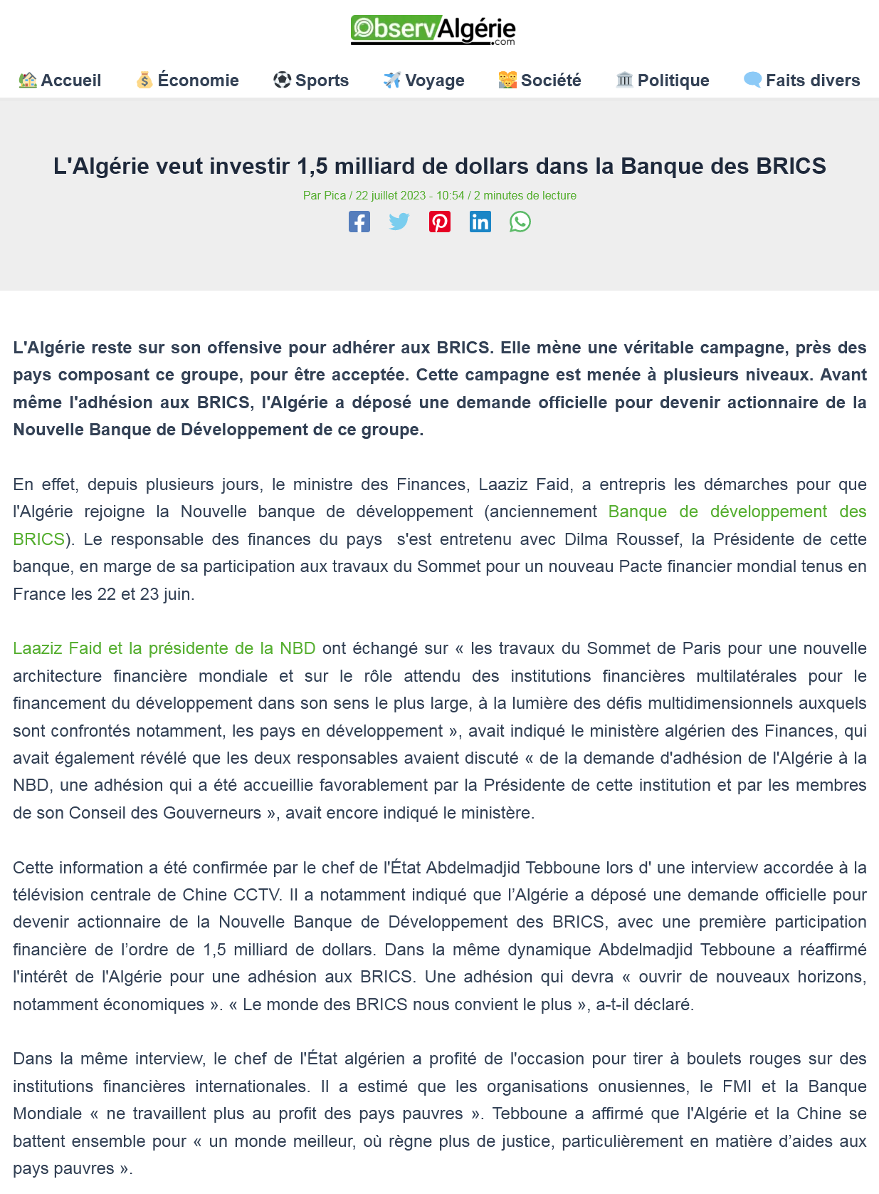 la Banque des BRICS