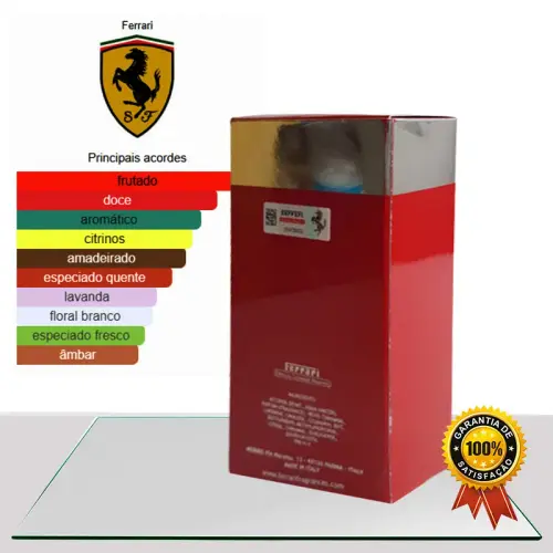 Ferrari man in red edt 100ml top3