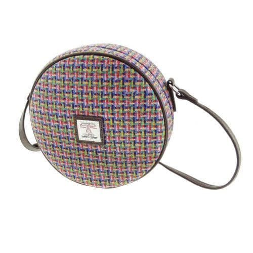 ladies harris tweed bannock round bag in jazzy weave lb1204 col116 4841 p.jpg