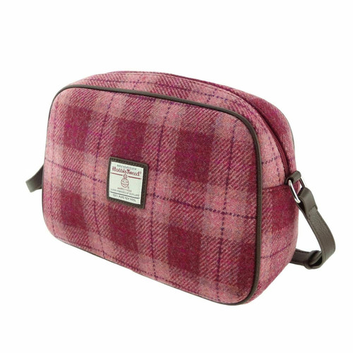 ladies harris tweed avon shoulder bag in salmon pink check lb1207 col99 4855 p.jpg