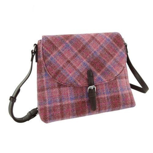 ladies harris tweed shoulder bag in pink check lb1212 col103 8604 p.jpg