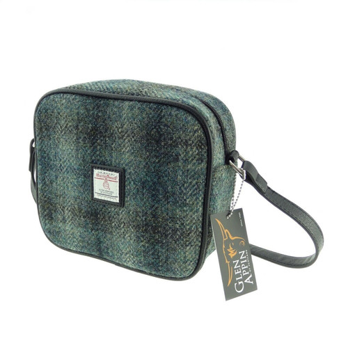 ladies harris tweed mini bag in moss green lb1210 col91 4866 p.jpg