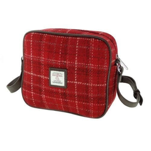 ladies harris tweed almond mini bag in red check lb1210 col102 4859 p.jpg