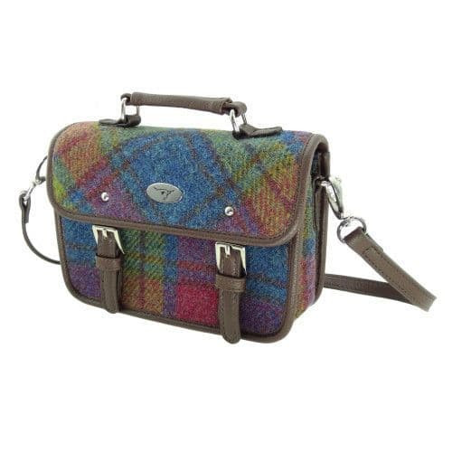 ladies harris tweed mini satchel in multi colour tartan lb1230col 46 8494 p.jpg