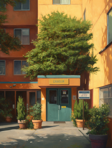 mhoydich block color painting of the front doors of an apartmen e73114b3 2ad0 4dad 8cce b939a3e87cb8.png