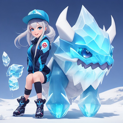 DreamShaper v5 female Trainer with cute ice fourlegged cryptom 3.jpg