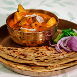 chicken curry chapathi