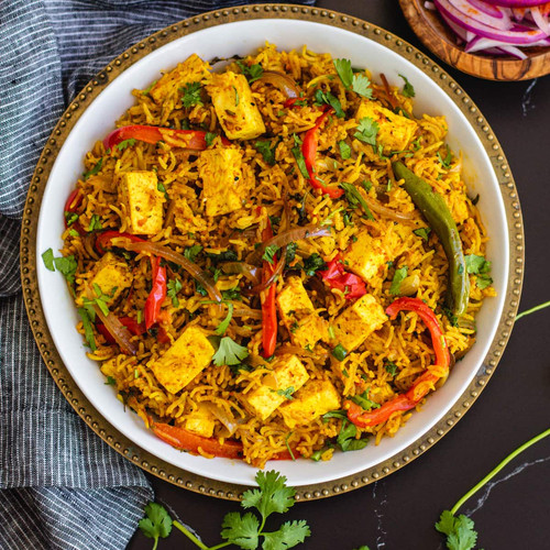 Khaju Paneer Biryani parpika.jpg