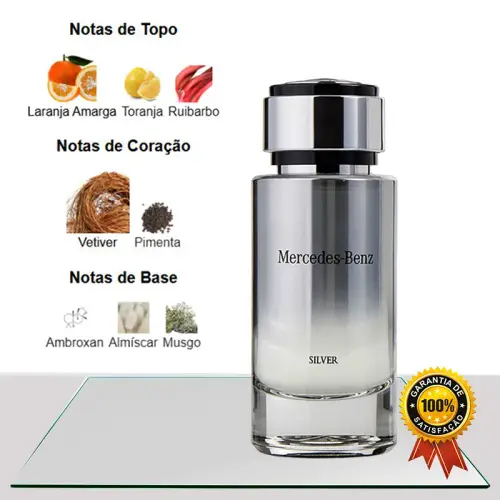 Mercedes Benz Silver Eau de Toilette 120ml top4.webp