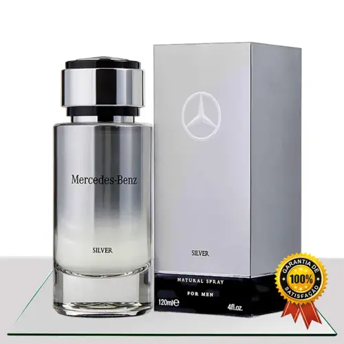 Mercedes Benz Silver Eau de Toilette 120ml top2.webp