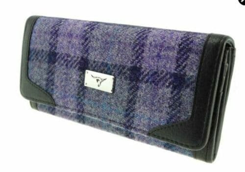 women s harris tweed bute long purse in bold purple check lb2000 col89 4943 p.jpg