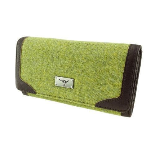 women s harris tweed bute long purse in plain green lb2000 col110 8658 p.jpg