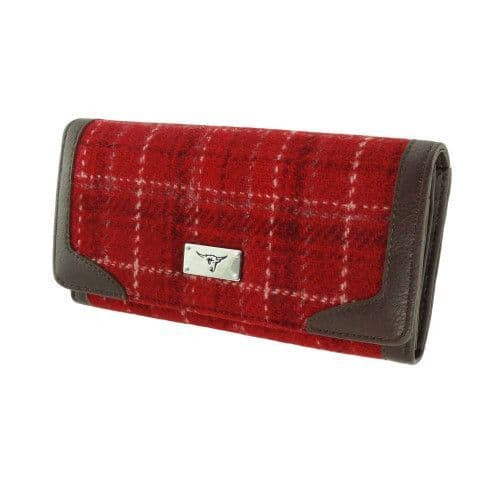 women s harris tweed bute long purse in red check lb2000 col102 8655 p.jpg