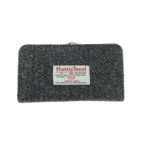 ladies harris tweed iona long clasp purse in charcoal herringbone lb2001 col1 4948 p.jpg