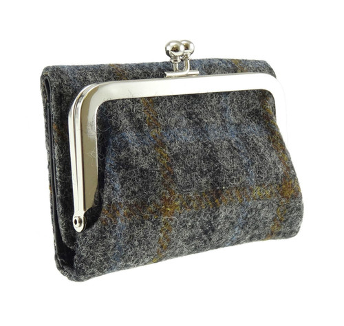 harris tweed rhum clasp purse wallet in dark green brown check lb2004 col28 4973 p.jpg