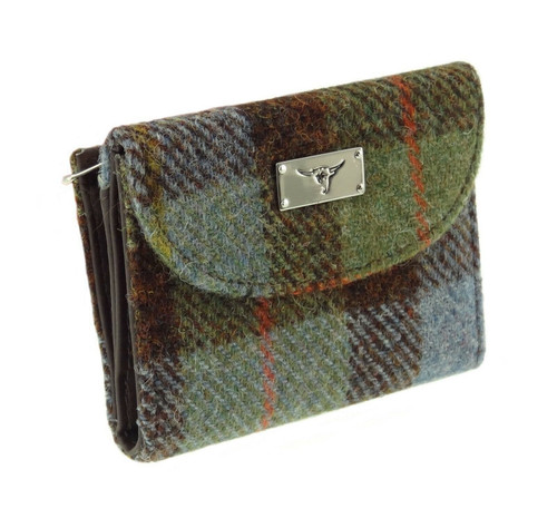 ladies harris tweed jura short wallet in macleod tartan lb2002 col15 4959 p.jpg