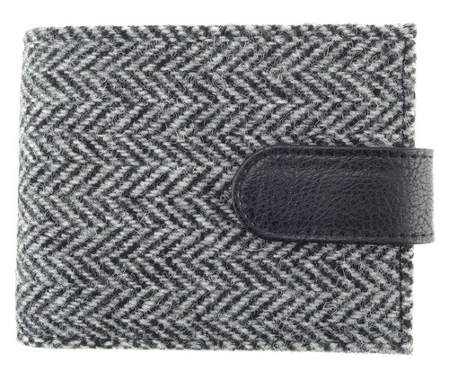 gents harris tweed barra wallet with coin section in black white herringbone lb2105 col4 5014 p.jpg