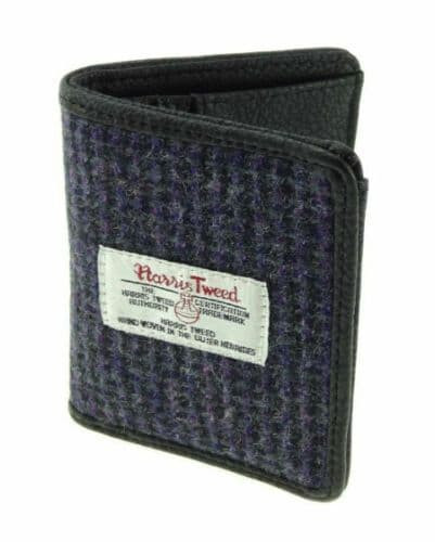 harris tweed lewis credit card holder in small purple check lb2006 col56 4980 p.jpg