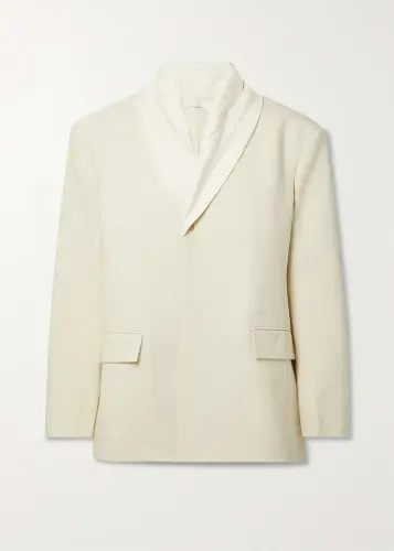 THE ROW Jeanette oversized wool and silk blend blazer.webp