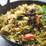 Mushroom Biryani aadhya