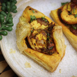 Masala Egg Puff