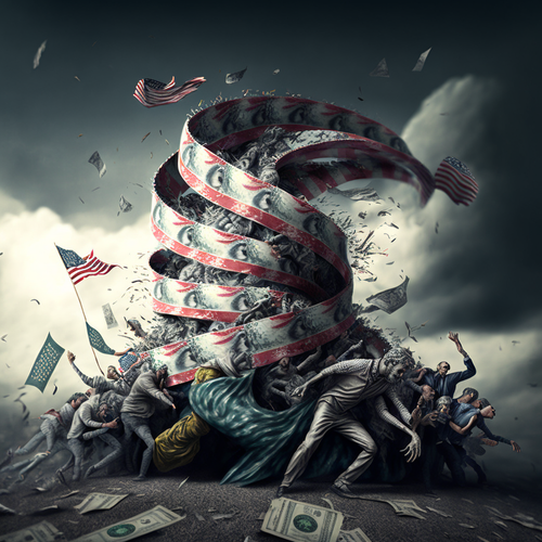 Julian ai art a tornado made of money and USA flags poor people c3538008 d6b1 42fa 897d 6a2665b6b738.png