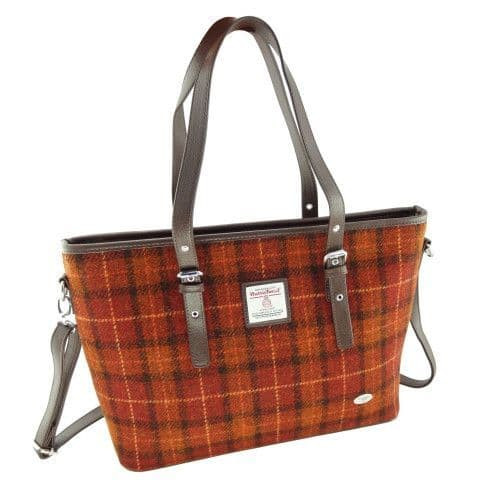 women s harris tweed large tote handbag in brown with orange overcheck lb1028 col117 4813 p.jpg