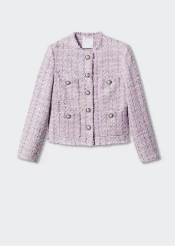 Mango Pocket tweed jacket.webp