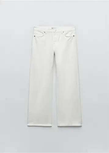Zara MID RISE BAGGY WIDE LEG TRF JEANS (Influencer).webp
