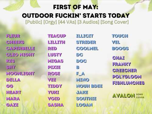 First of May Outdoor Fuckin’ Starts Today.png