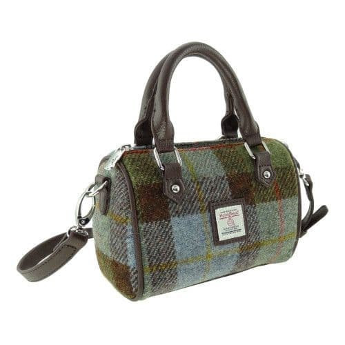 harris tweed kilbride mini bowling bag in macleod tartan lb1203 col 15 brand new 7660 p.jpg