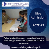 Nios Admission Open For October 2022 10th 12th In Tilak Nagar.png