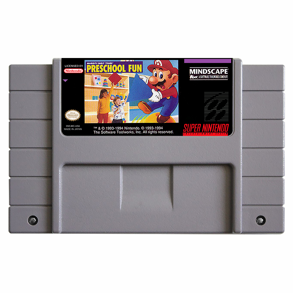 Mario’s Early Years – Preschool Fun