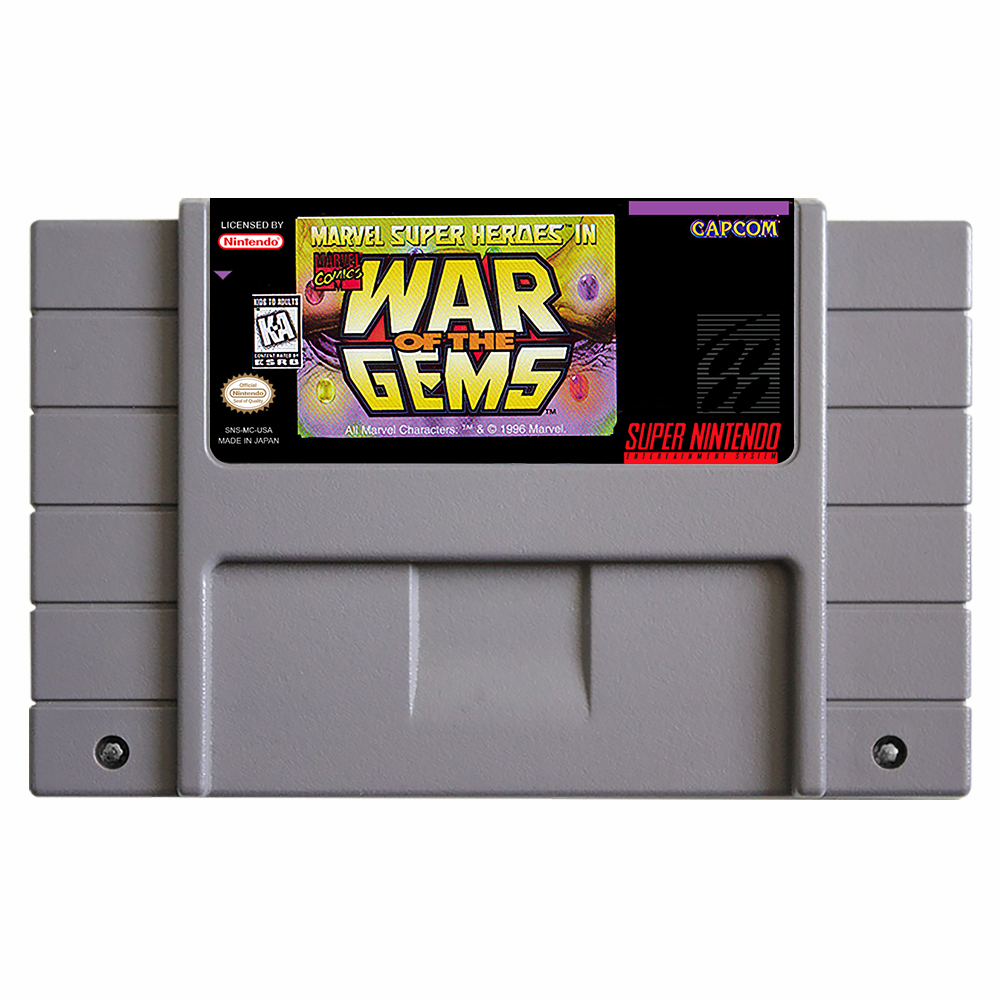 Marvel Super Heroes in War of the Gems