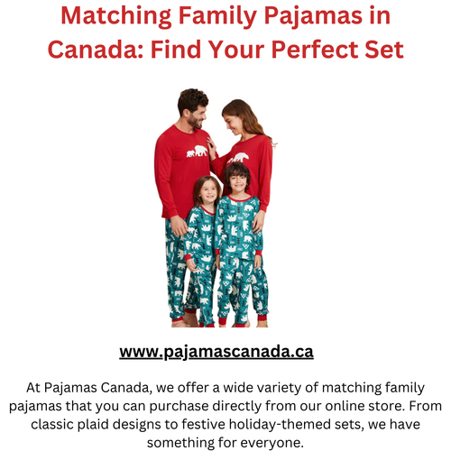 Top 10 Matching Family Pajamas in Canada Find Your Perfect Set.png