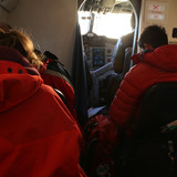 The flight to Lukla