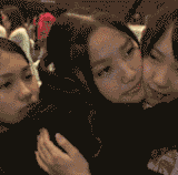 Rene Kato Slowly Moves In For a Kiss From Rina Kawaei Members Of a Japanese Girlgroup Called AKB48.gif