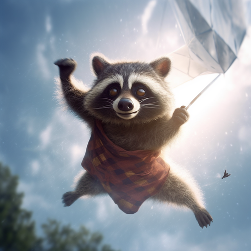 Mizz141 a raccoon flying on a kite 4d5bc38b 71a3 415b b0b1 fed4a57ef67b.png