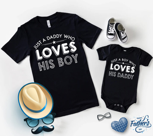 Daddy And Me Matching Shirts, Father's Day Gift From Son, Dad And Son Matching Shirts, Father's Day .jpg